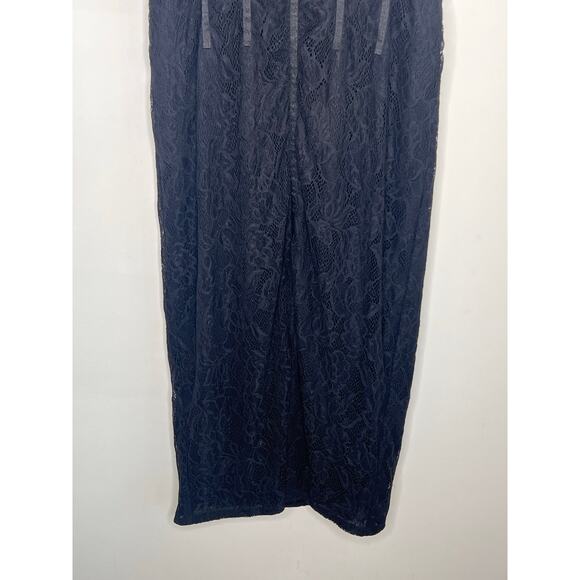 Jonathan Simkhai x REVOLVE Lace Bustier Bodycon Midi Dress Black Women's L NWT - Picture 5 of 13